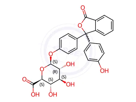 Chemical structure of Phenolphthalein Impurity 12