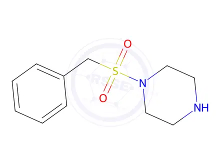 Chemical structure of 1-Phenylmethanesulfonylpiperazine