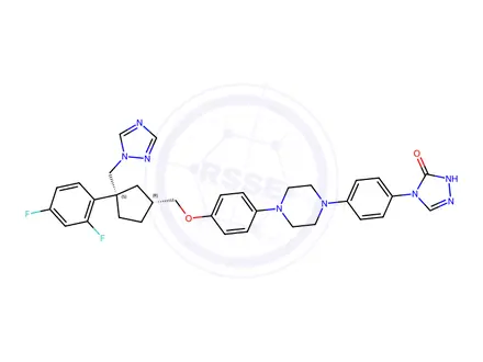 Chemical structure of Posaconazole impurity 232