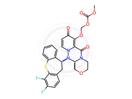 Chemical structure of Suraxavir Marboxil Impurity 94