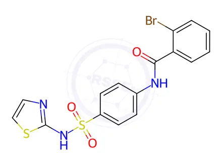 Chemical structure of Phthalylsulfathiazole Impurity 182
