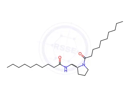 Chemical structure of N-((1-Decanoylpyrrolidin-2-yl)methyl)decanamide