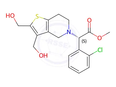 Chemical structure of Clopidogrel Impurity 148