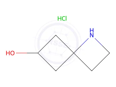 Chemical structure of 1-Azaspiro[3.3]Heptan-6-ol hydrochloride