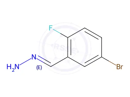 Chemical structure of (5-Bromo-2-fluorobenzylidene)hydrazine