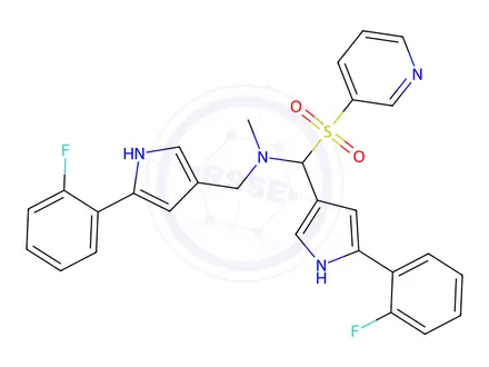 Chemical structure of Vonoprazan Impurity 220