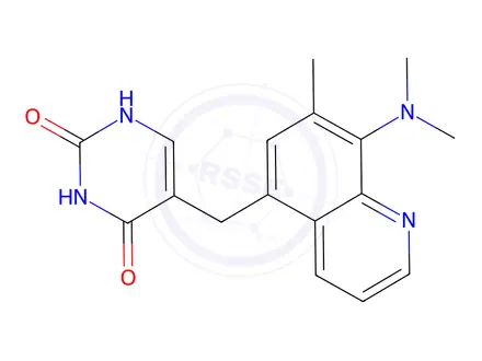 Chemical structure of Baquiloprim Impurity 3