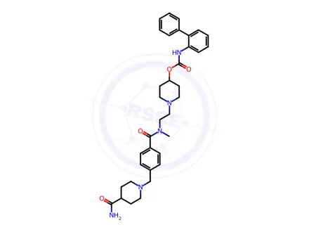 Chemical structure of Revefenacin