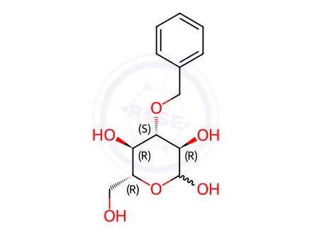 Chemical structure of Glucopyranose, 3-O-benzyl-, D-(8CI)