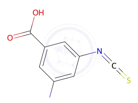Chemical structure of 3,5-Diisothiocyanatobenzoic Acid