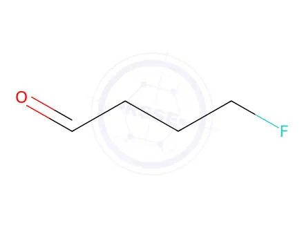 Chemical structure of 4-Fluorobutanal