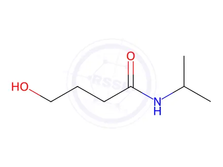 Chemical structure of 4-Hydroxy-N-isopropylbutanamide
