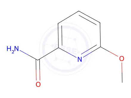 Chemical structure of 6-Methoxypyridine-2-carboxamide