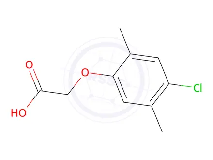 Chemical structure of (4-chloro-2,5-dimethylphenoxy)acetic acid