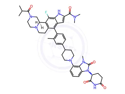 Chemical structure of Etrasimod Impurity 65