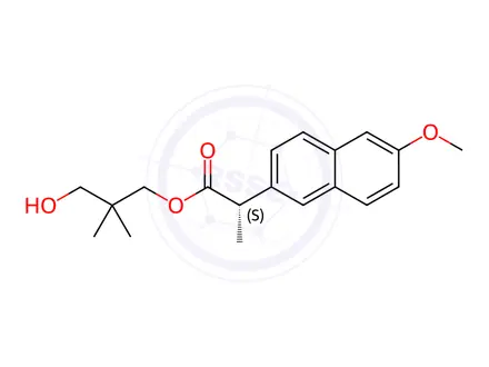 Chemical structure of Naproxen Impurity 13