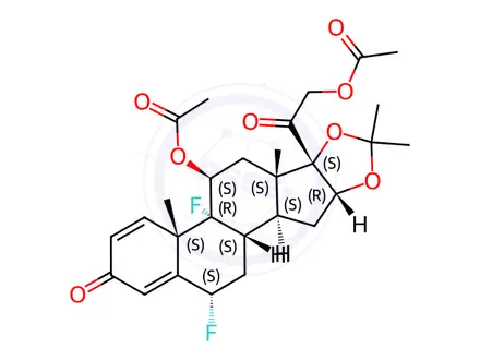 Chemical structure of Fluocinolone Acetonide Impurity 73