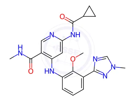 Chemical structure of JAK-IN-26 Impurity 48
