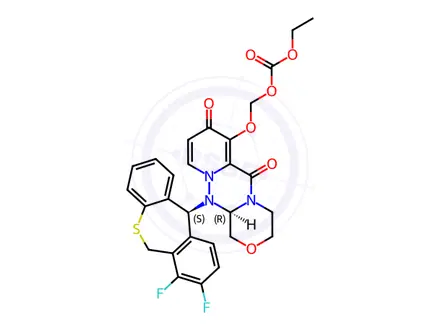 Chemical structure of Baloxavir Impurity 97