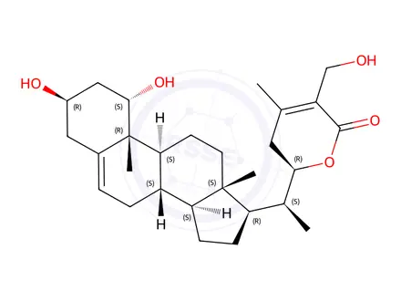 Chemical structure of Pubesenolide