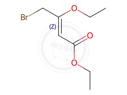 Chemical structure of Ethyl 4-bromo-3-ethoxybut-2-enoate