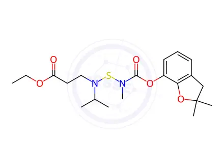 Chemical structure of Benfuracarb