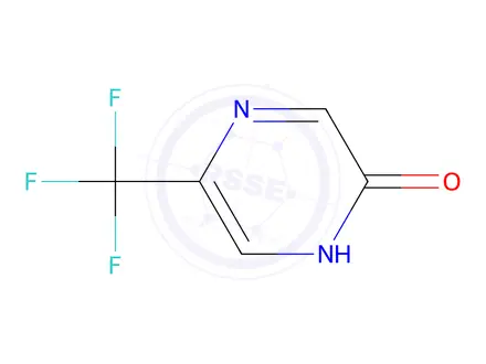 Chemical structure of 5-Trifluoromethyl-pyrazin-2-ol