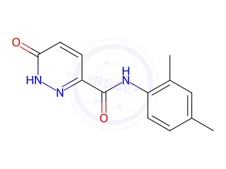 Chemical structure of n-(2,4-Dimethylphenyl)-6-oxo-1,6-dihydropyridazine-3-carboxamide