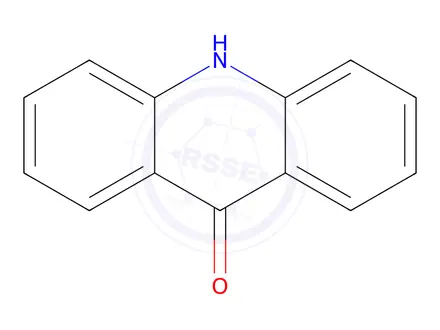 Chemical structure of 9(10H)-Acridone