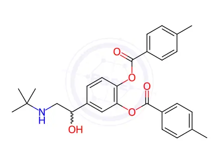 Chemical structure of Bitolterol