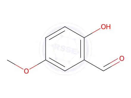 Chemical structure of 2-Hydroxy-5-methoxybenzaldehyde