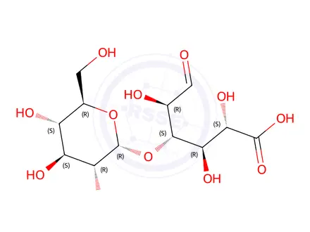 Chemical structure of 3-O-α-D-glucopyranosyl Glucuronic Acid