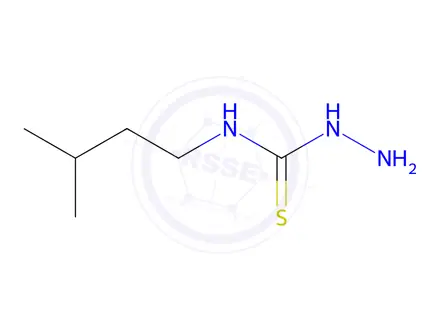 Chemical structure of 3-Amino-1-(3-methylbutyl)thiourea