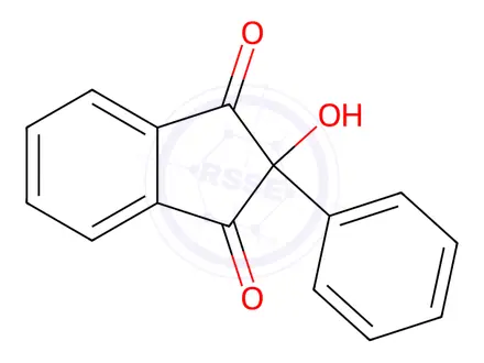 Chemical structure of Phenindione Impurity 2