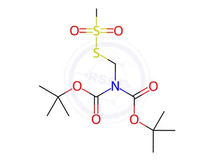 Chemical structure of [Bis(t-Boc)amino]methyl Methanethiosulfonate