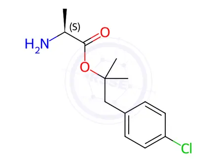 Chemical structure of (S)-Alaproclate hydrochloride