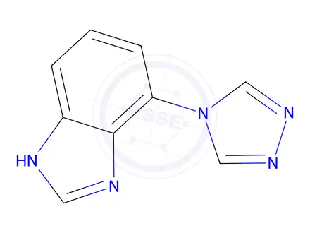 Chemical structure of 4-(4H-1,2,4-Triazol-4-yl)-1H-benzo[d]imidazole