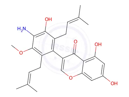 Chemical structure of C10518
