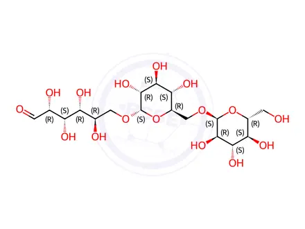 Chemical structure of Isomaltotriose