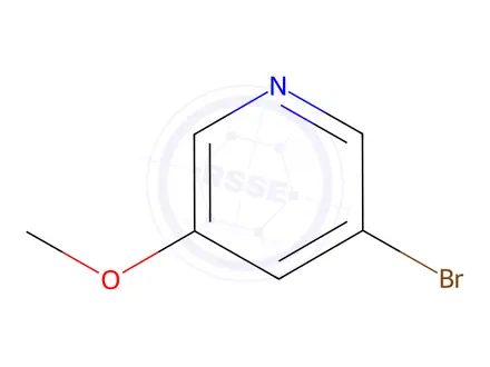 Chemical structure of 5-Bromo-3-methoxypyridine