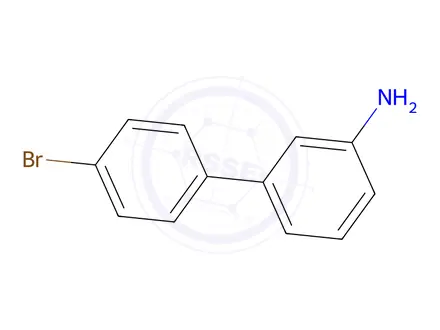 Chemical structure of 4'-Bromo-biphenyl-3-ylamine