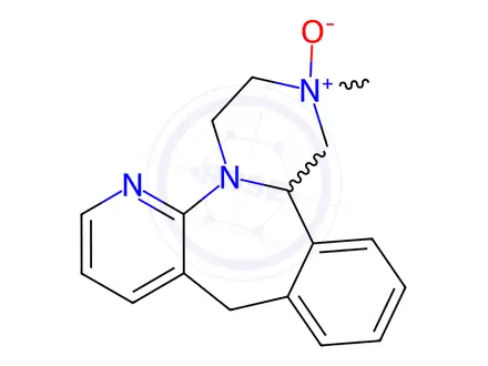 Chemical structure of Mirtazapine N-Oxide