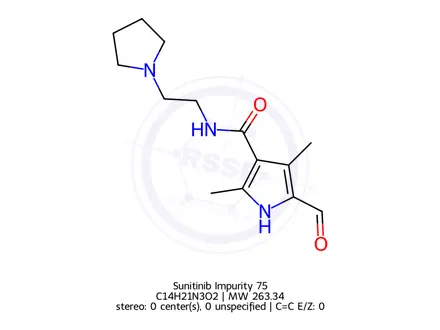 Chemical structure of Sunitinib Impurity 75