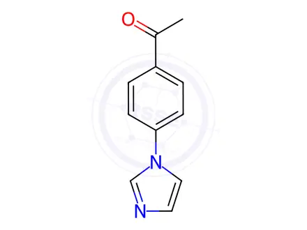 Chemical structure of 1-(4-(1H-Imidazol-1-yl)phenyl)ethanone