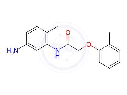 Chemical structure of N-(5-Amino-2-methylphenyl)-2-(2-methylphenoxy)-acetamide