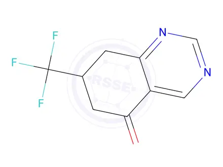 Chemical structure of 7-(Trifluoromethyl)-7,8-dihydroquinazolin-5(6H)-one