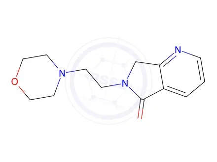 Chemical structure of 6-(2-Morpholinoethyl)-6,7-dihydro-5H-pyrrolo[3,4-b]pyridin-5-one
