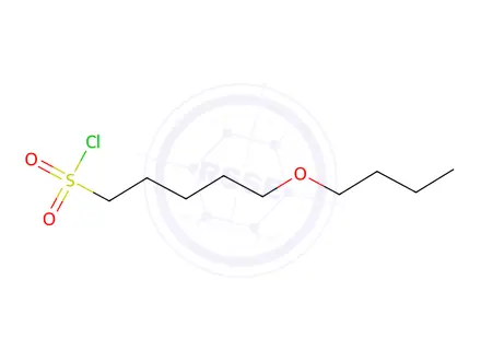 Chemical structure of 5-Butoxypentane-1-sulfonyl chloride