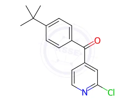 Chemical structure of (4-(tert-Butyl)phenyl)(2-chloropyridin-4-yl)methanone