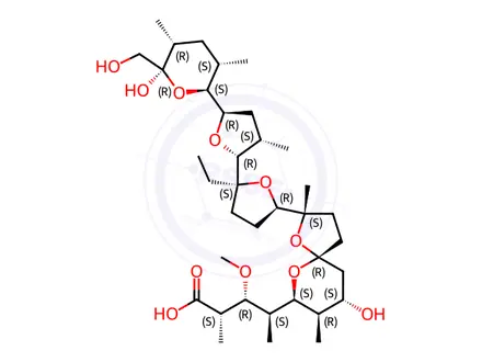 Chemical structure of Monensin A